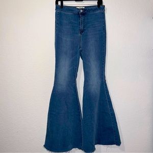We the free wide leg bell bottom jeans